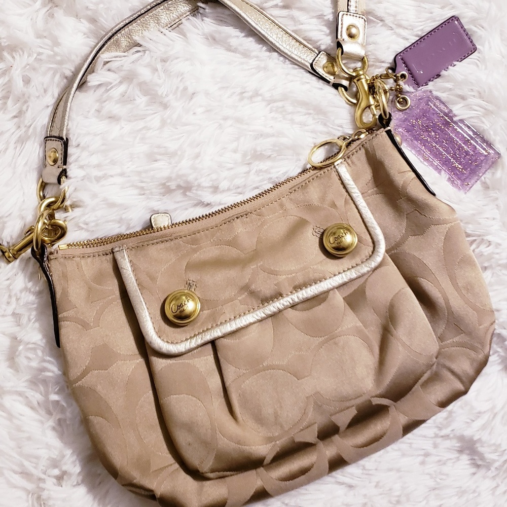 Tan Coach purse!